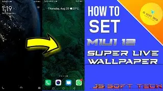 How to set MIUI 12 Super live Wallpaper