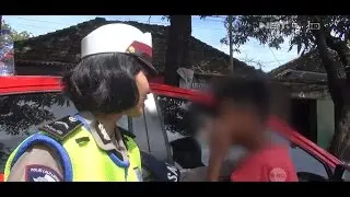 Motornya Diamankan Petugas, Anak SMP ini Nangis Takut Dimarahin Orangtua - 86