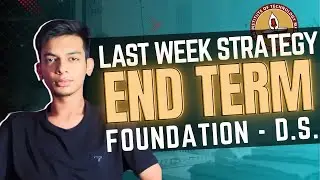 How to Prepare For End Term Exam IIT Madras BS | End Term Strategy #iitmadras #datascience