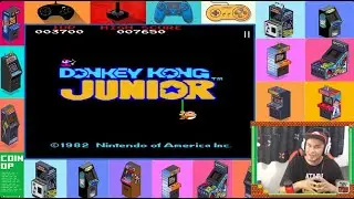 Donkey Kong JR 1982 - ZERANDO UM CLÁSSICO