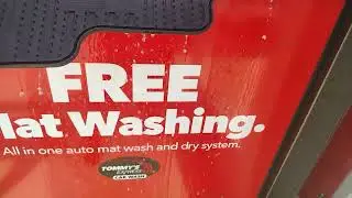 Tommy's Express Car Wash Floor Mat Cleaning Machine