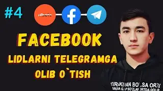 #4 | FACEBOK TARGETING DARSLARI | LIDLARNI TELEGRAM GURUHGA OLIB O`TISH | #target  #facebook