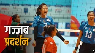 बंगलादेशलाई हराउँदै नेपाल एक खेल अगावै काभा महिला भलिबल च्यालेन्ज कपको सेमिफाइनलमा