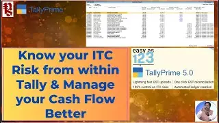 How to Check your ITC Risk from TallyPrime to Manage Better Cash Flow