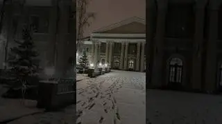 Enjoying Snowfall in Russia | Mbbs in Russia | CFU  #snowfall #crimeafederaluniversity #beautiful