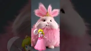SUPER MARIO BROS Characters as BUNNY 2023 #supermarioworld #mariobros