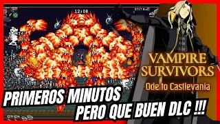 Vampire Survivors Ode to Castlevania PC Que rico juego Primeros Minutos
