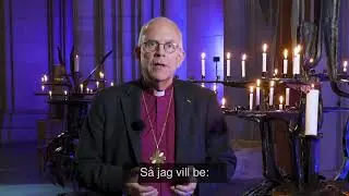 Nyårsbön med ärkebiskop Martin Modéus från Uppsala domkyrka