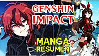 🎩 ¿Son Kaeya y Diluc Hermanos? | Genshin Impact Manga | Resumen