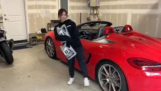 do an oil change with me on my 981 porsche boxster spyder!