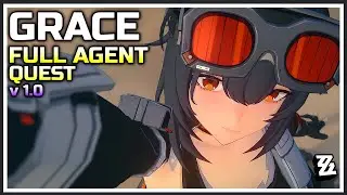 【Chinese Dub / English Sub】Full Grace Agent Story Quest | Zenless Zone Zero v1.0