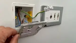 Not the first shocking electrical install we found on this new build!!!