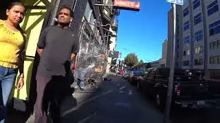 San Francisco - Tenderloin - Homeless people cleared out before elections