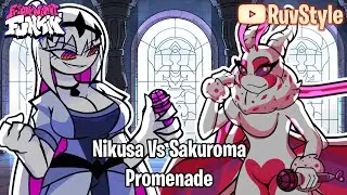 FNF Promenade but Sakuroma vs Nikusa
