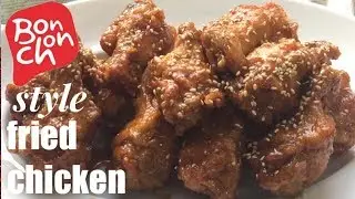 SOY GARLIC CHICKEN WINGS|Bonchon style korean fried chicken| COPYCAT👌