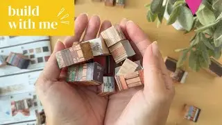 Relaxing miniature build | Part 6 of the Sam's Study Rolife kit