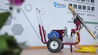 DERUTU 976 airless sprayer demo