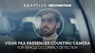 Vidar PAX - Passenger Counting Camera