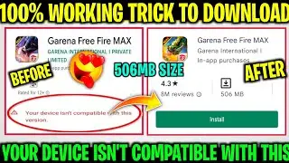 Free Fire Max Not Installing 🤯 Problem Solved | Free Fire Not Downloading Problem | FF Max 506Mb
