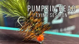 Fly Tying Session | Pumpkin Head