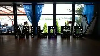 Napis dekoracyjny Miłość