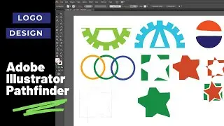 Adobe Illustrator Pathfinder I Logo Design I Pathfinder Tricks