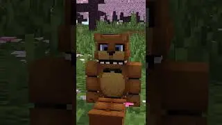 is that Freddy Fazbear | Minecraft Animation 🐻#shorts