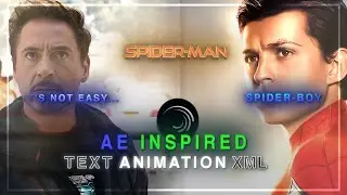 AE Inspired Text Animation Presets #02 | Alight Motion (Xml + Presets) | 