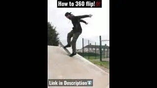 #Quickest way to #treflip / #360flip ~ #Learn with #Liam