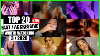ASMR / FAST / AGGRESSIVE (Hand Sounds, Unpredictable, Tapping) / TOP 20 / 3/2020 / ASMR Charts