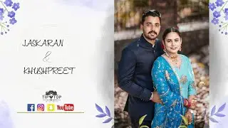 Jaskaran + Khushpreet || TipTop Photography || Ring Ceremony Highlights 2023