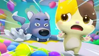 لا يمكننا العثور على بابا | كرتون اطفال | ميمي وتيمي | MeowMi Family Show