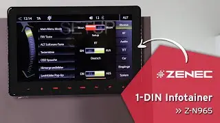 Immer die ideale Displayposition im Fahrzeug! - Mit dem ZENEC Z-N965 kein Problem!