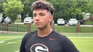 Dylan Raiola interview from his throwing session at Jefferson, May 20