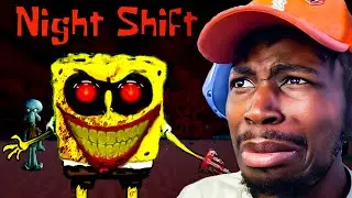 This Spongebob Horror Game Is CURSED! (Night Shift)