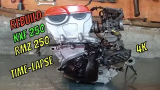 MONTAGEM COMPLETA MOTOR KXF 250 RMZ 250