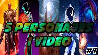 5 personajes 1 vídeo│Número 7º