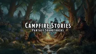 Campfire Stories | D&D/TTRPG Ambience Music | 1 Hour | Copyright free