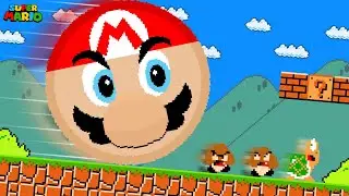 What if Mario can become the Biggest Ball?