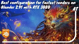 Blender 2.91 CPU, GPU & CPU + GPU render speedtest-finding the best tile size 3700x+3080 [CYCLES]
