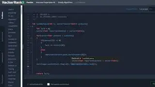 Hacker Rank Interview Prep: Luck Balance - Greedy Algorithm Solution