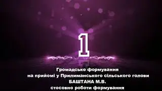 Громадське формування на прийомі у Прилиманського сільського голови БАШТАНА М.В.