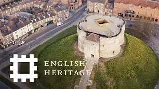 Postcard from Clifford's Tower, York | England Drone Footage