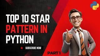 Top 10 Star Patterns in Python (For Beginner) | Part 1