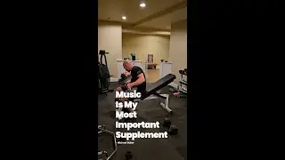 Music is my most important supplement