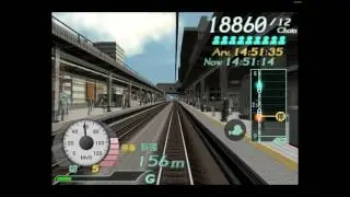 Densha De GO! FINAL: Chuo Line Diagram 01 - Shinjuku to Mitaka (Rapid)