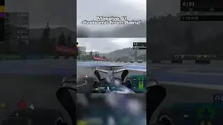 F1 22 // Massive AI divebomb from sainz! 