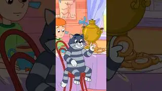 Матроскин и Шарик рассчитывают пользу молочных продуктов 