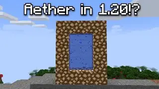 Exploring the Aether Mod in Minecraft 1.20
