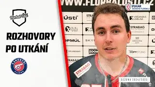 Rozhovory po utkání: Florbal Ústí - Kanonýři Kladno 3:4